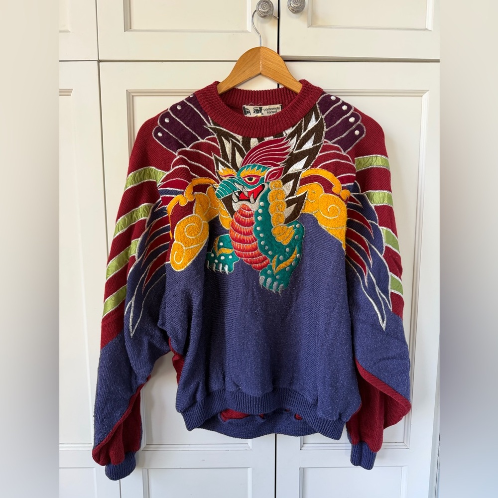 Yamamoto Kansai vintage dragon sweater